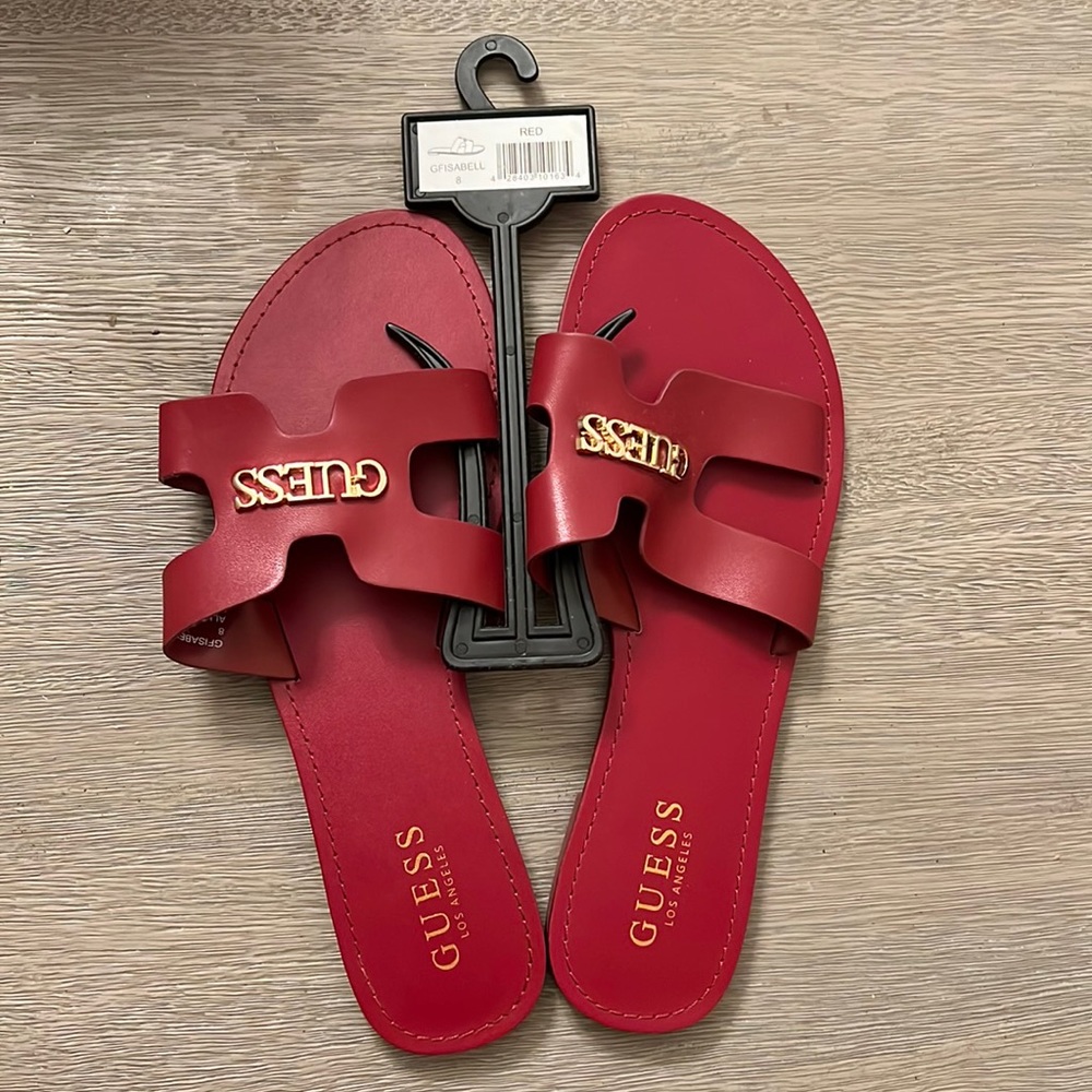 Brand new guess sandals